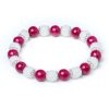 Riverstone Fushia Fossil Stretch Bracelet - Image 2