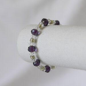 The Purple Simple Elegance Stretch Bracelet